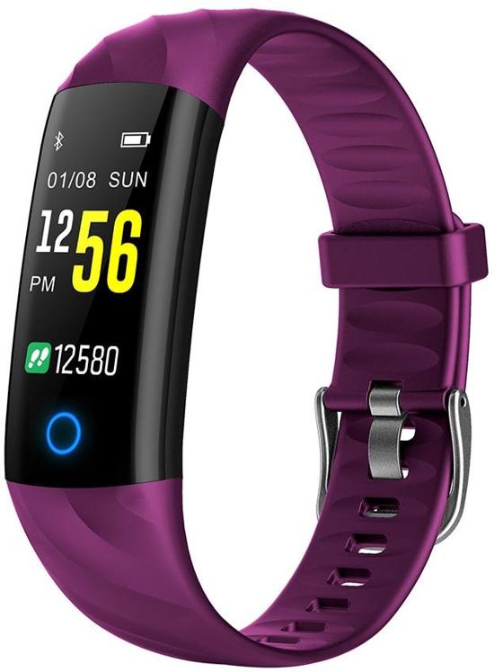 Smartwatch-Trends S4 – Activity tracker – Stappenteller – Paars