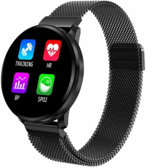 SmartWatch-Trends CF68 – Smartwatch – Zwart metaal