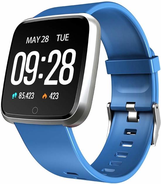 Smartwatch Active - Hartslagmeter - Android/IOS - Zilverkleurig Smartwatch Trends